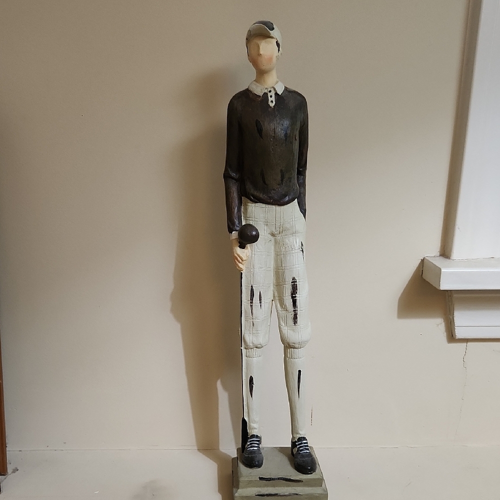 Golfer Figurine For Home Or Office